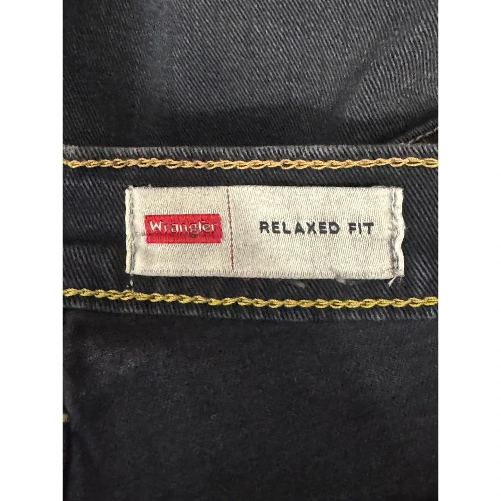 Wrangler‎ Relaxed Fit Jeans Dark Wash Mens Size 38x30